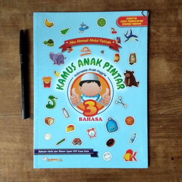 70970-1621310291220.jpg Kamus Anak Pintar ( 3 Bahasa ) (As Salam Kids)
