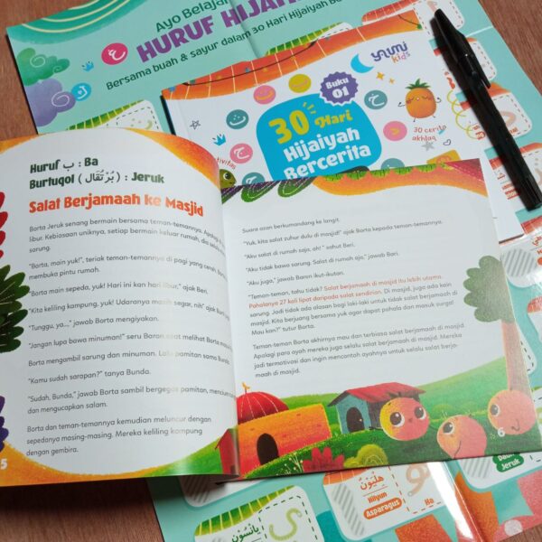 30 Hari Hijaiyah Bercerita (YaumiKids)