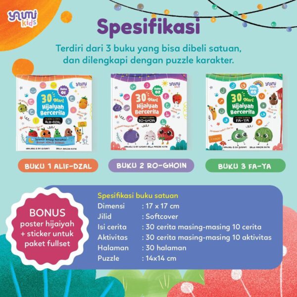 30 Hari Hijaiyah Bercerita (YaumiKids)