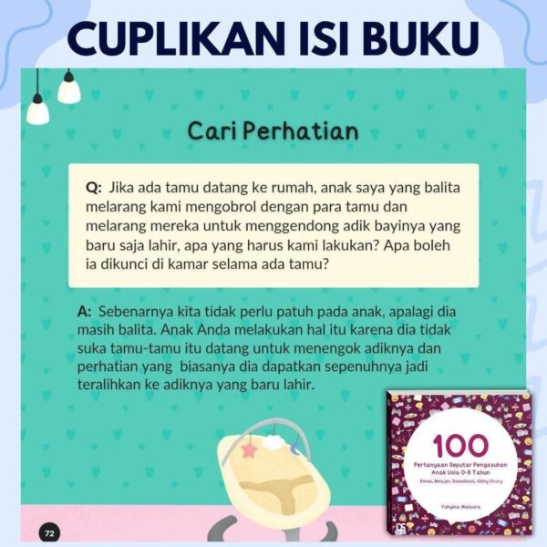 100 Pertanyaan Seputar Pengasuhan Anak Usia 0-6 Tahun (PustakaAmala)