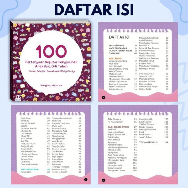 100 Pertanyaan Seputar Pengasuhan Anak Usia 0-6 Tahun (PustakaAmala)