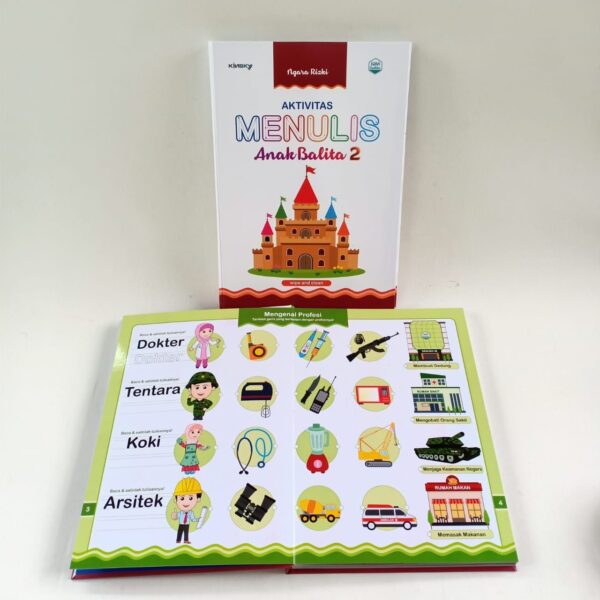 Aktivitas Menulis Anak Balita AMB (SATUAN) Kinsky