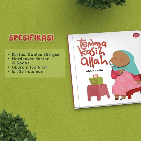 Boardbook Terima Kasih Allah Dan Sahabat Istimewa (Satuan)  (SawoKecik)
