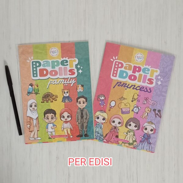 Paper Doll Family & Princess (FamiliaKreativa) Satuan