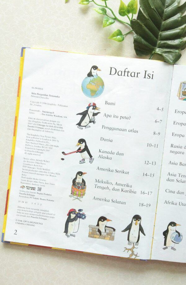Atlas Bergambar Pertamaku (Erlangga)