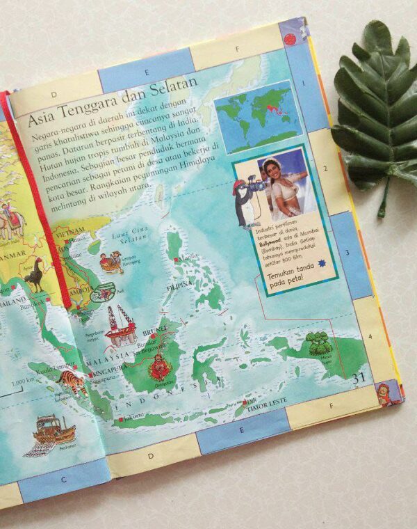 Atlas Bergambar Pertamaku (Erlangga)
