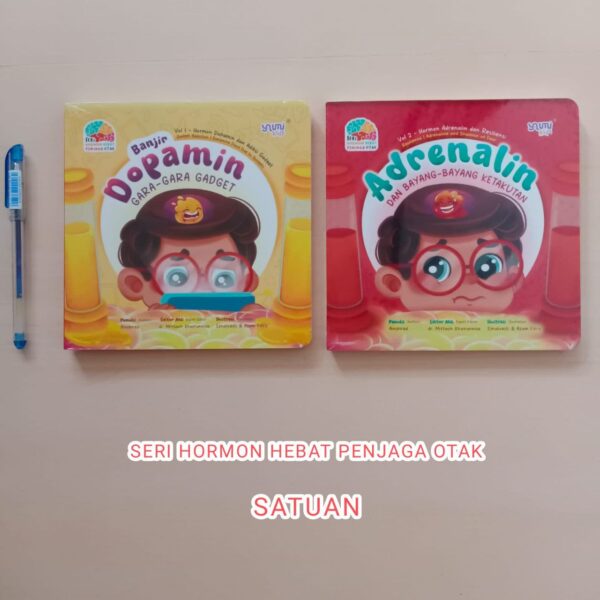 Boardbook Seri Hormon Hebat Penjaga Otak (Satuan) Yaumi