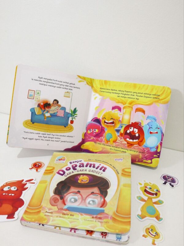 Boardbook Seri Hormon Hebat Penjaga Otak (Satuan) Yaumi