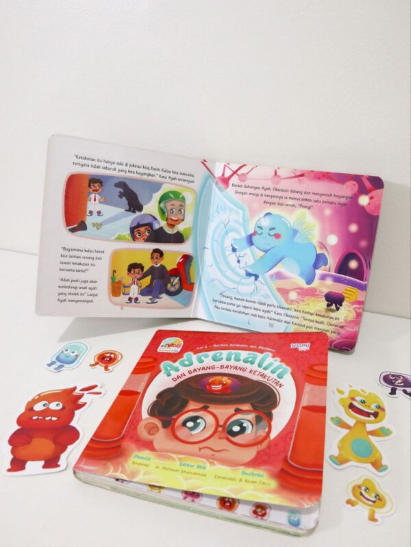 Boardbook Seri Hormon Hebat Penjaga Otak (Satuan) Yaumi