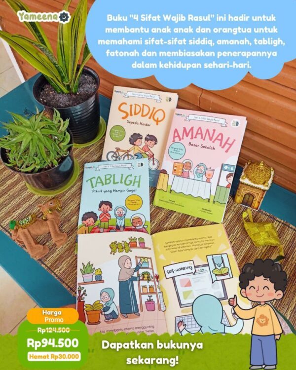 Seri 4 Sifat Wajib Rasul (IdeoKids)
