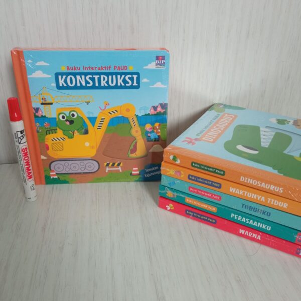 Boardbook Interaktif Paud: Kontruksi (BIP)