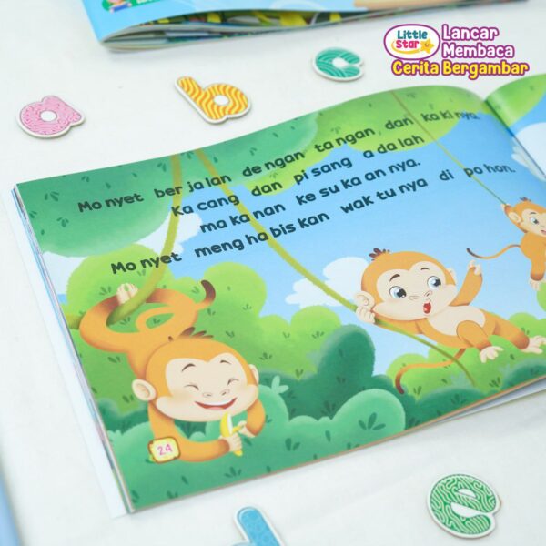 Little Star Lancar Membaca Cerita Bergambar (Ziyad)