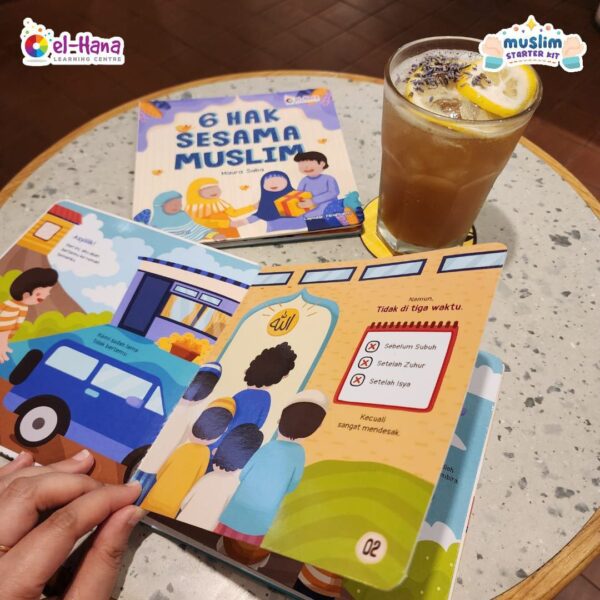 Seri Muslim Starter Kit (Jangan Ngintip/6 Hak Sesama Muslim) Boardbook ElHana