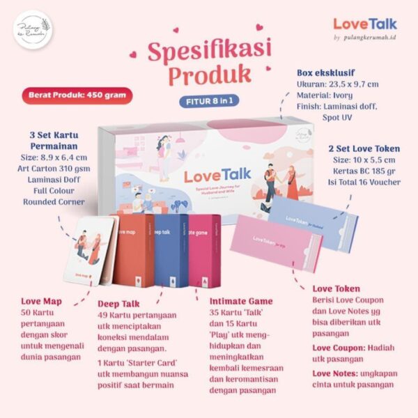 Kartu Love Talk (PulangkeRumah)
