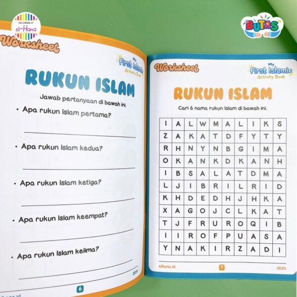 My First Islamic Activity Book (ElHana)