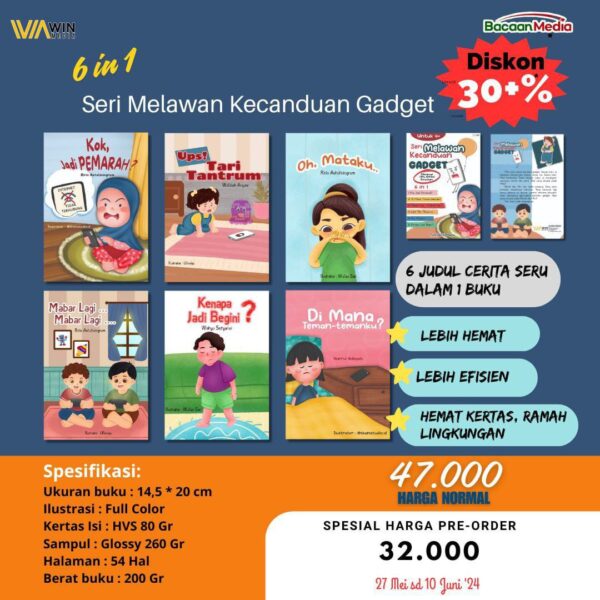 Melawan Kecanduan Gadget (BacaanMedia)