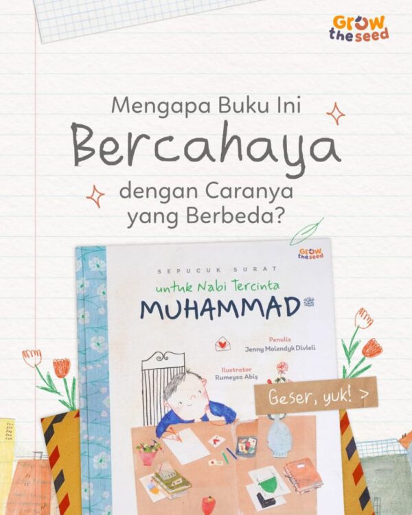 Sepucuk Surat untuk Nabi Tercinta Muhammad ﷺ SoftCover (GrowTheSeed)