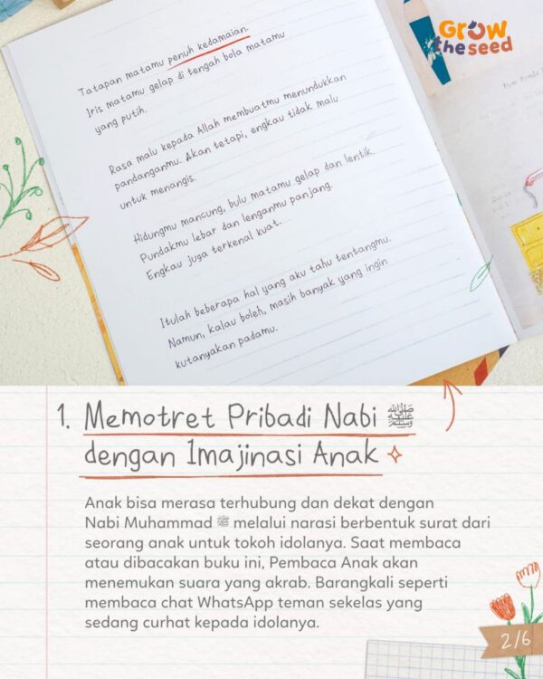 Sepucuk Surat untuk Nabi Tercinta Muhammad ﷺ SoftCover (GrowTheSeed)