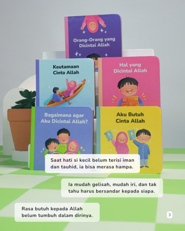 Mini Boardbook Aku Ingin Dicintai Allah (AIDA) Tasmeem