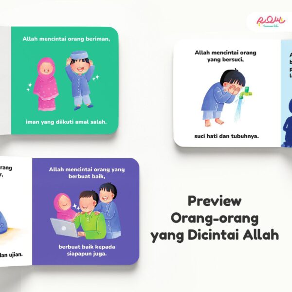 Mini Boardbook Aku Ingin Dicintai Allah (AIDA) Tasmeem