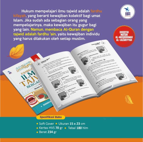 Panduan Ilmu Tajwid Bergambar (ZamZam)