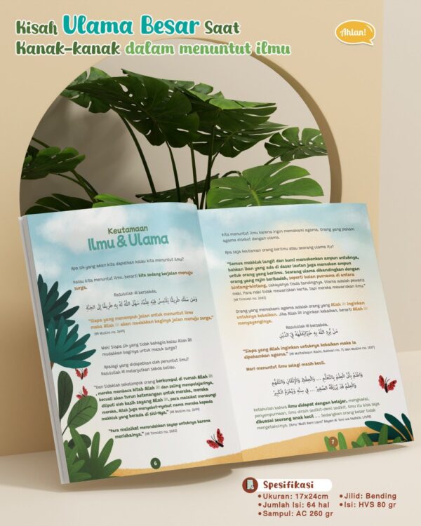 Kisah Ulama Besar Saat Kanak-Kanak Dalam Menuntut Ilmu (Ahlan)