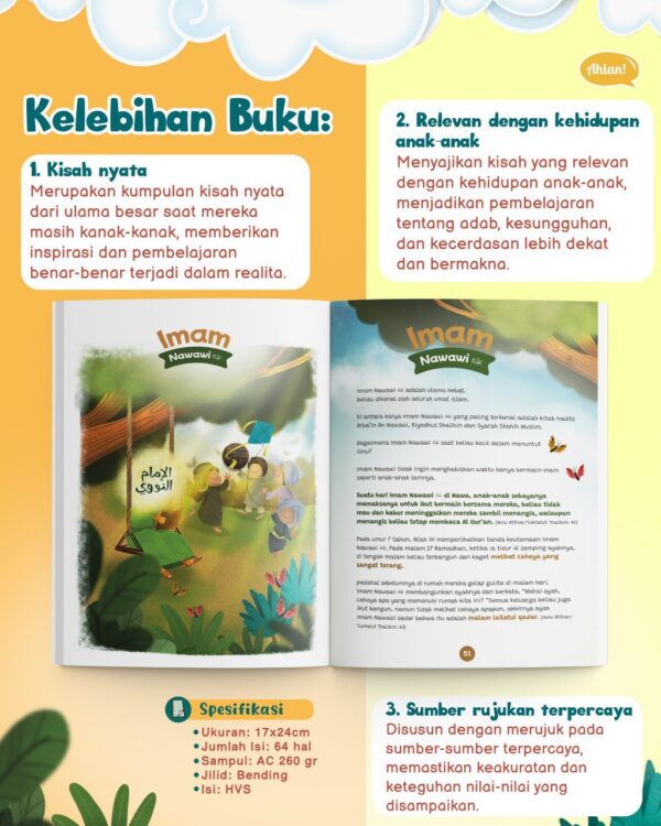 Kisah Ulama Besar Saat Kanak-Kanak Dalam Menuntut Ilmu (Ahlan)