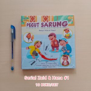 IMG_20251201_205846 Seri Zaid dan Hana 1 : 10 Buku Cerita Adab Islami Anak (Ahlan)