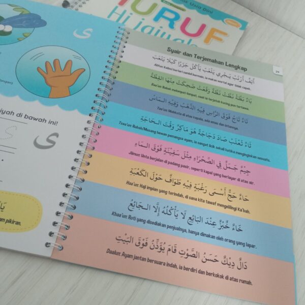 Tulis Hapus Huruf Hijaiyah Syair Alifun Ba (Ahlan)