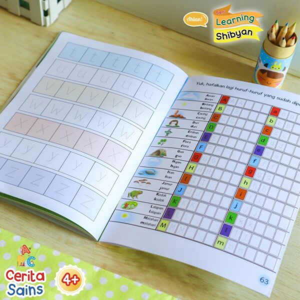 Seri Learning Shibyan (ABC Cerita Sains & Alif Ba Ta Akhlak Mulia) LittleShibyan