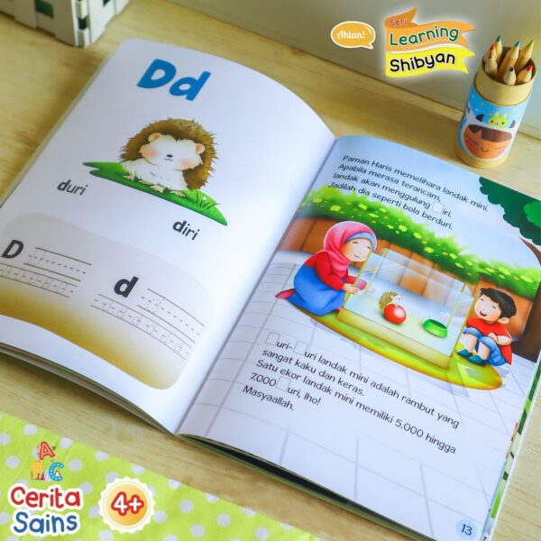 Seri Learning Shibyan (ABC Cerita Sains & Alif Ba Ta Akhlak Mulia) LittleShibyan