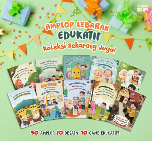 Amplop lebaran Edukatif (Little Zam)