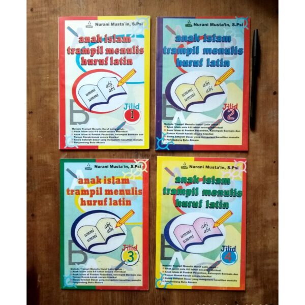 Anak Islam Trampil Menulis Huruf Latin (AITM) (Pustaka Amanah)