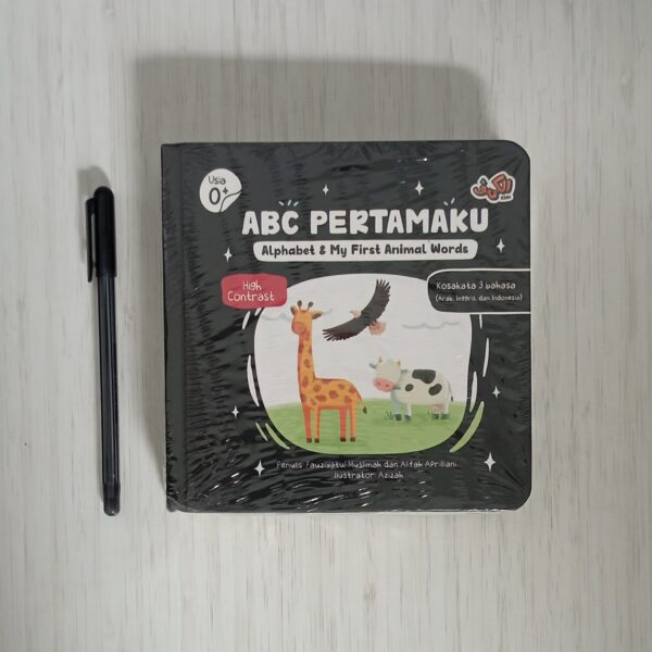Boardbook High Contrast ABC Pertamaku (AlKahfiKids)