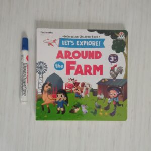 Boardbook Lets Explore Around The Farm (Ziyad)