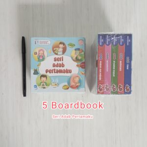 Boardbook Seri Adab Pertamaku (AlKahfiKids)