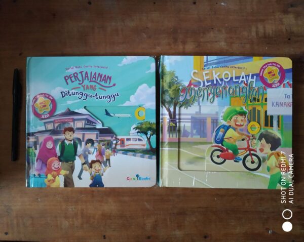 Boardbook Serial Cerita Interaktif Adab Perjalanan & Adab Menuntut Ilmu (Gulali Books)