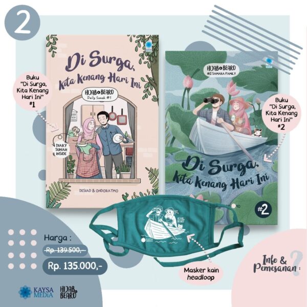 bundling-di-surga-kita-kenangmasker-2-buku-kaysa-media-1623997075308.jpg Bundling Di Surga Kita Kenang+Masker (2 buku) (Kaysa Media)
