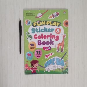 Fun Play Sticker & Coloring Book (Ziyad)