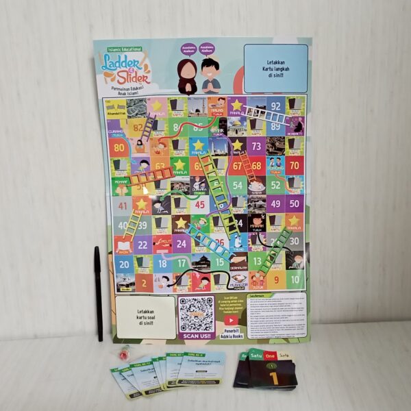 Islamic Educational Ladder dan Slider Serial Pengetahuan Islam (Adzkia)