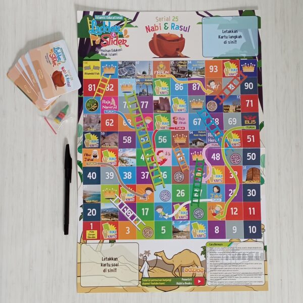 Ladder & Slider Serial 25 Nabi & Rasul (Adzkia)
