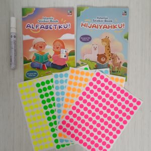 Islamic Sticker Book (ISB) Hijaiyahku dan Alfabetku (MyBunayya)