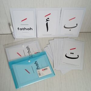 Kartu Hijaiyah Harakat Fathah dan Makhorijul huruf (LumaLumi)