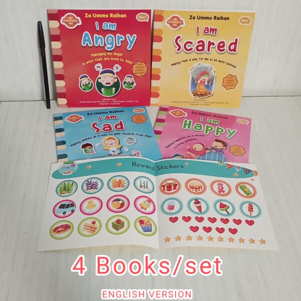 Kids Emotions Series (Emosi Versi Bahasa Inggris) Ahlan