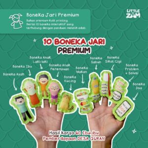 Mainan edukatif Rumahku Sekolahku (LittleZam)