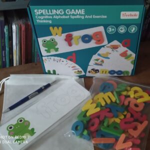 Mainan Wooden ABC Spelling Game (Impor)