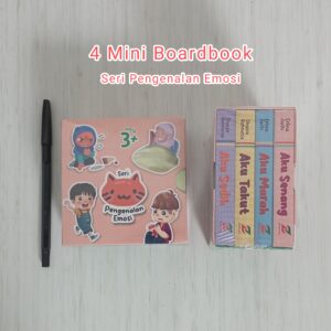 Mini Boardbook Seri Pengenalan Emosi (Ziyad)