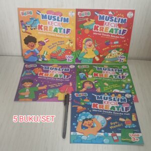 Muslim Kecil Kreatif: Warnai Doodle Sesuka Hati (Butas MKK) ElHana