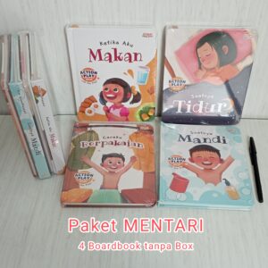 Paket Mentari Action Play BoardBook Seri Adab (GrowTheSeed)