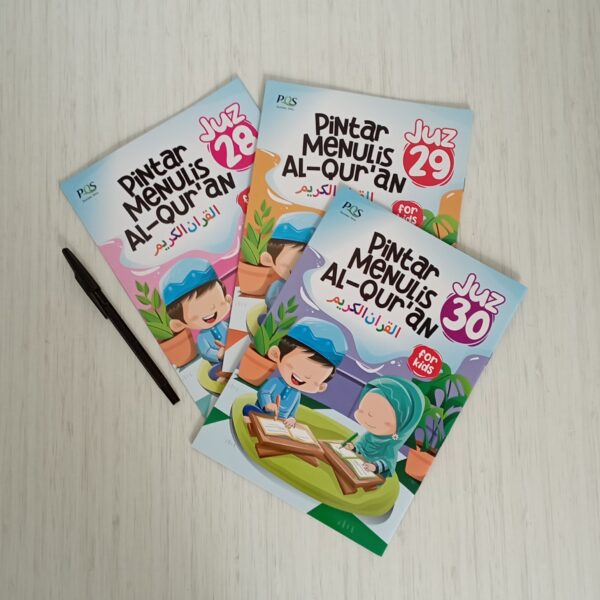 Pintar Menulis Al-Quran Juz 28 29 30 (3 buku) PQS